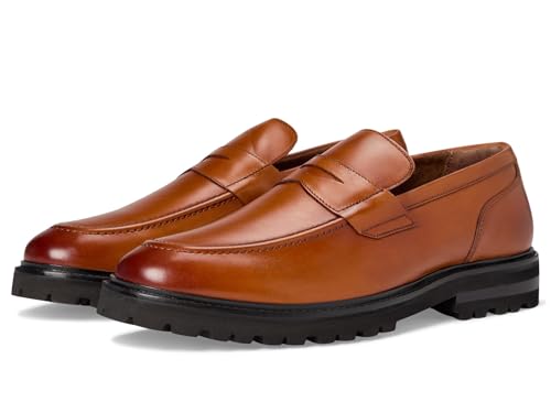 Stacy Adams Herren Hayes Penny Slip on Collegeschuh (Loafer), Hellbraun, 47 EU von Stacy Adams