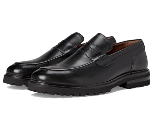Stacy Adams Herren Hayes Penny Slip on Collegeschuh (Loafer), Schwarz, 40 EU von Stacy Adams