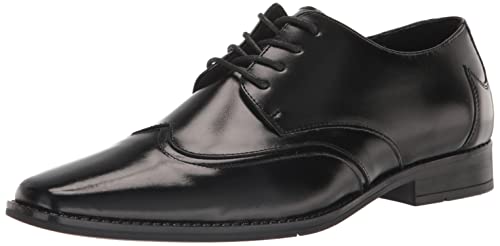 STACY ADAMS Herren Kerrick Wingtip Oxford, schwarz, 49 EU von Stacy Adams