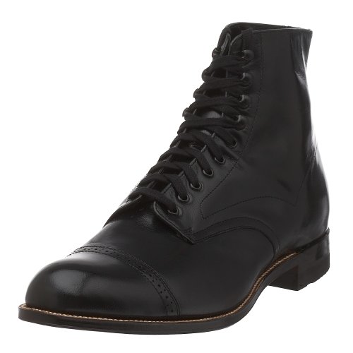 STACY ADAMS Herren Madison Cap Toe Boots, Schwarz (Black - 15), 42 EU von Stacy Adams