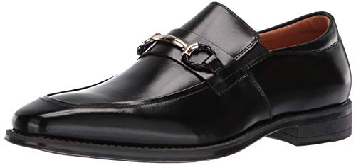 STACY ADAMS Herren Pierce Moe-Toe Slip-on Penny Loafer, Schwarz, 45.5 EU von Stacy Adams