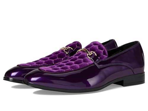 Stacy Adams Herren Sprague Moc Toe Slip on Slipper, Violett, 41 EU von Stacy Adams