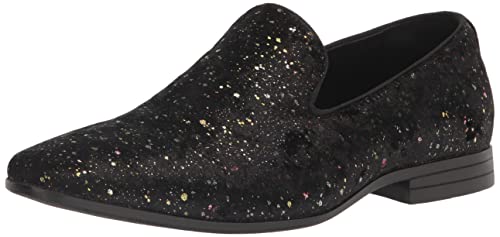 Stacy Adams Herren Stellar Glitzer-schlupfschuh Slipper, Schwarz, 47 EU von Stacy Adams