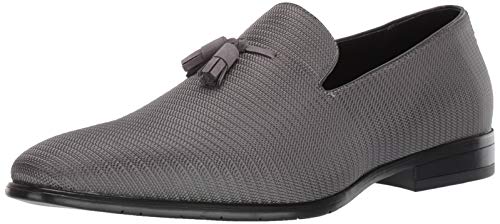 STACY ADAMS Herren Tazewell Quasten Slipper, GRAU, 42.5 EU von Stacy Adams