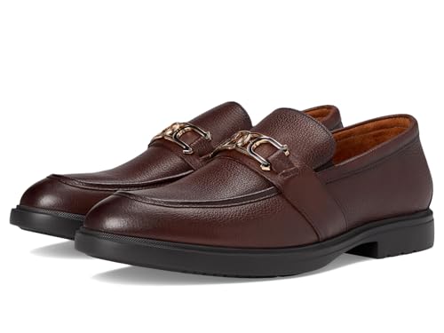 Stacy Adams Herren Todridge Moc Toe Slip on Collegeschuh (Loafer), Brown Tumble, 42.5 EU von Stacy Adams