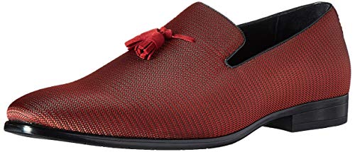 Stacy Adams Herren Tazewell Quaste Slipper, Korallenrot, 49 EU von Stacy Adams