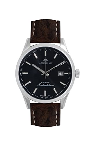 Lorenz Herren Analog Automatik Uhr mit Leder Armband 090008EE von Lorenz