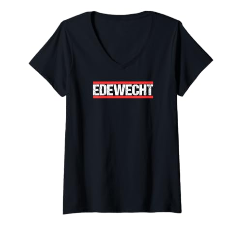 Damen Stadt EDEWECHT T-Shirt mit V-Ausschnitt von Stadt EDEWECHT