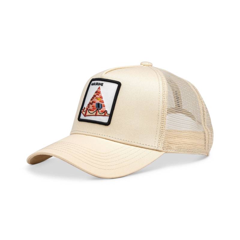 Karlsruhe Pyramide Trucker Cap Mit Patch, Headwear, Kappe, Bestickt von StadtkinderCom