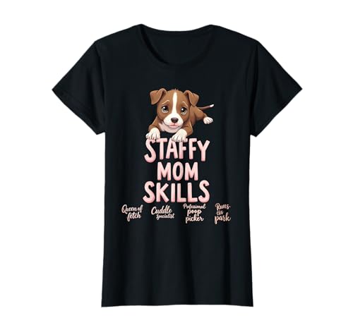 Lustiges Staffy Mom Dog Stafford Mama Humor Zitat T-Shirt Lustiges Staffy Mom Dog Stafford Mama Humor Zitat T-Shirt von Staffordshire Bull Terrier Fun Designs