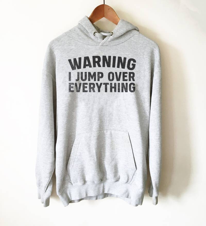 Achtung Ich Springe Über Alles Hoodie - Freerunning Shirt, Geschenk, Free Run, Acrobat Gymnast Shirt von StagandPeachCo
