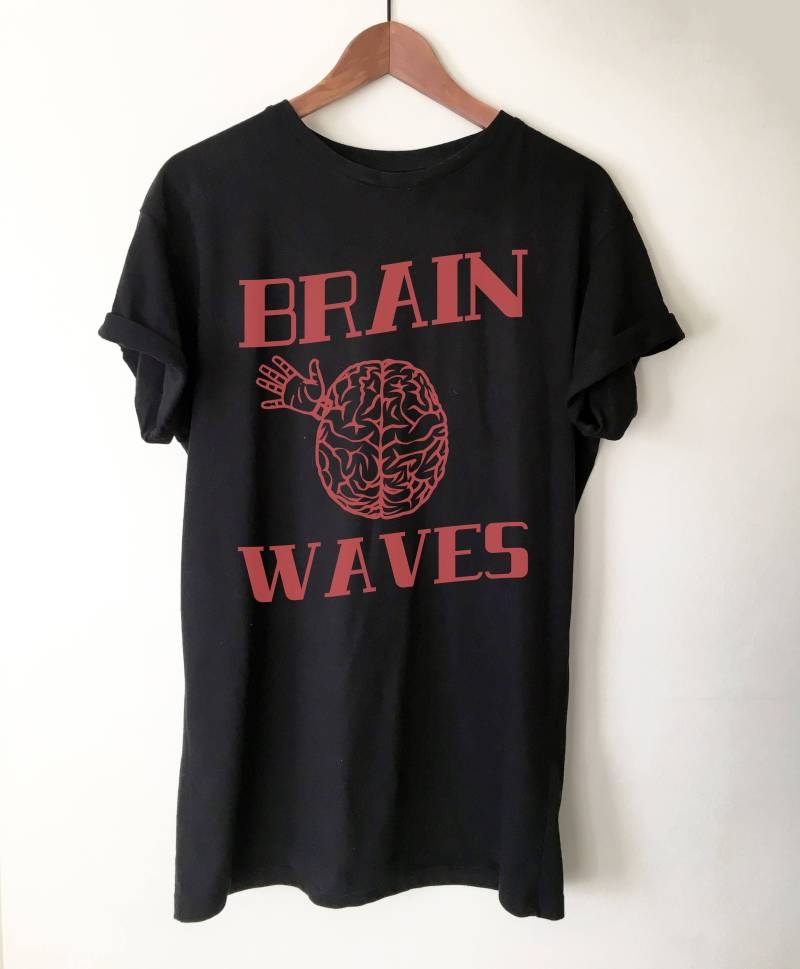Brain Waves Unisex Shirt - Wissenschaft Shirt, Geschenk, Lustiges Chirurg Lehrer Geek Brain Waves Unisex Shirt - Wissenschaft Shirt, Geschenk, Lustiges Chirurg Lehrer Geek von StagandPeachCo