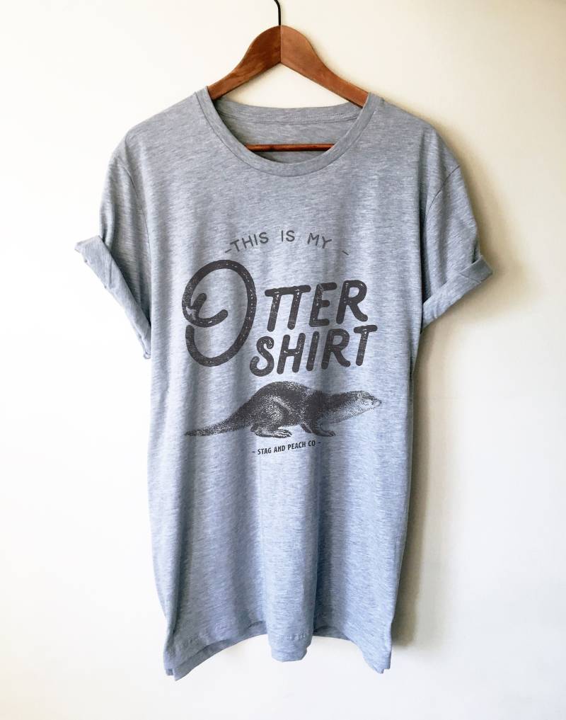 Das Ist Mein Otter Shirt Unisex - Shirt, Geschenk, Seeotter Otter, Süßes Otter-Liebhaber Geschenk von StagandPeachCo