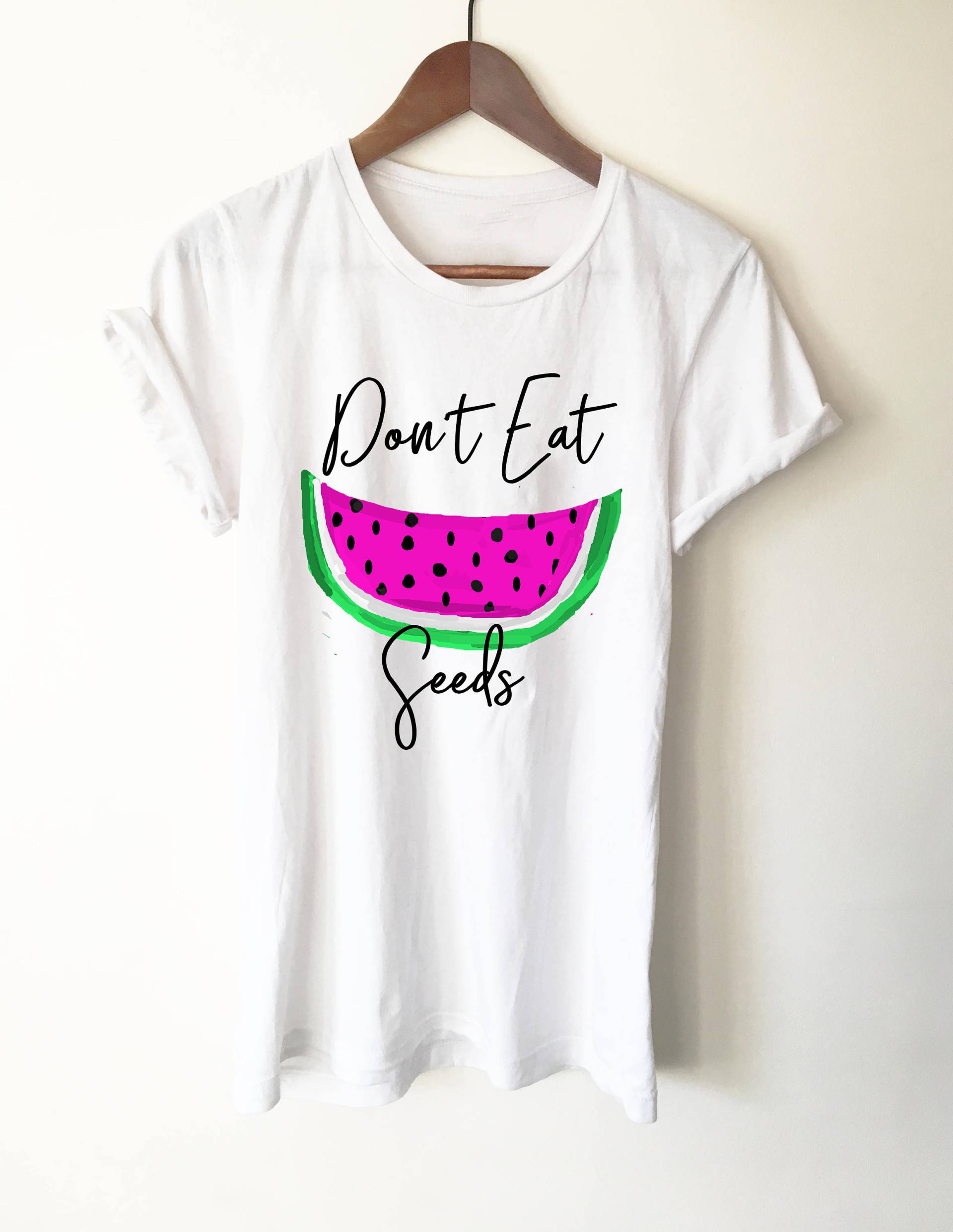Don't Eat Wassermelonensamen T-Shirt - Schwangerschaftsankündigung Schwangerschaft Enthüllen Shirt Süßes Mutterschaftsshirt Gender Reveal Don't Eat Wassermelonensamen T-Shirt - Schwangerschaftsankündigung Schwangerschaft Enthüllen Shirt Süßes Mutterschaftsshirt Gender Reveal von StagandPeachCo