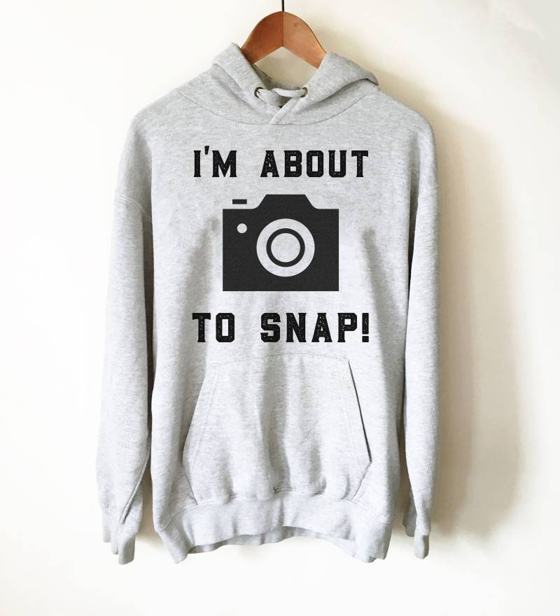 Ich Freu Mich Drauf Hoodie - Fotograf Geschenk, Kamera Tshirt, Fotografie Shirt, Geschenk von StagandPeachCo