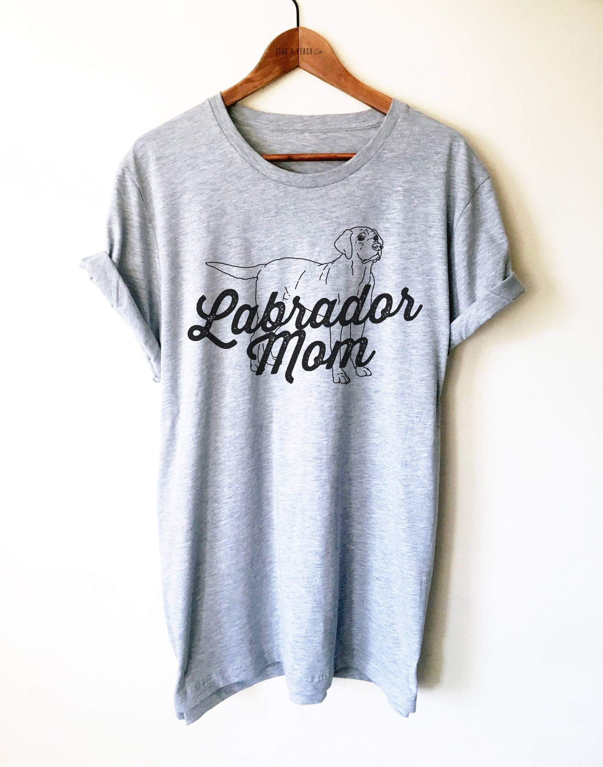 Labrador Mama Unisex Shirt - Shirt, Retriever T-Shirts, Geschenk, Liebhaber Geschenke, Hund T-Shirt von StagandPeachCo