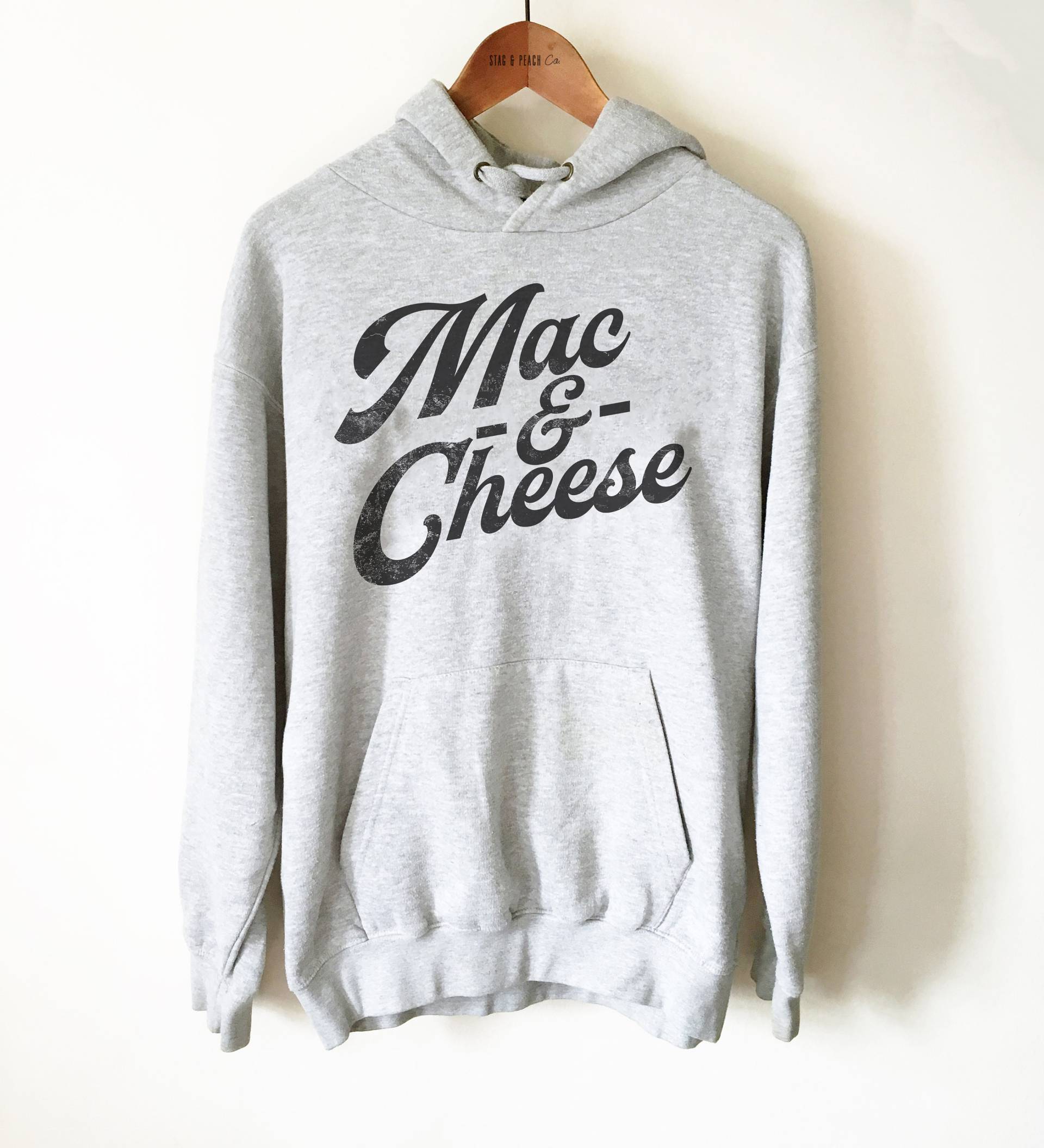 Mac Und Käse Hoodie - Twin Passende Hemden, N Shirt, Lebensmittel Liebhaber Geschenk, Foodie T-Shirt, Shirt von StagandPeachCo