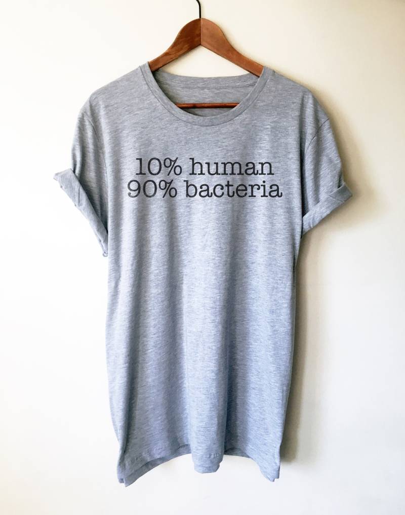 Menschliche Bakterien Unisex Shirt - Epidemiologen Shirt, Epidemiologie Geschenk, Wissenschaft Phd Wissenschaftler Wissenschaftsgeschenk von StagandPeachCo