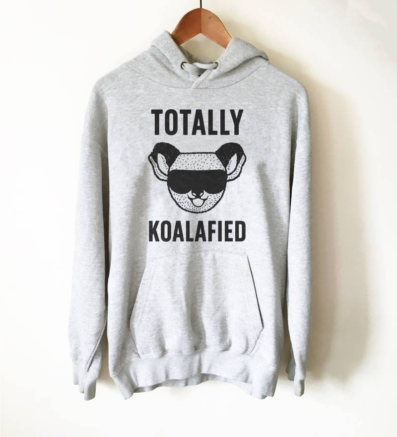 Totally Koalafied Hoodie - Koalabär | Koala Bär Geschenk Koala-Shirt Australien Shirt Tier Abschluss-Shirt von StagandPeachCo