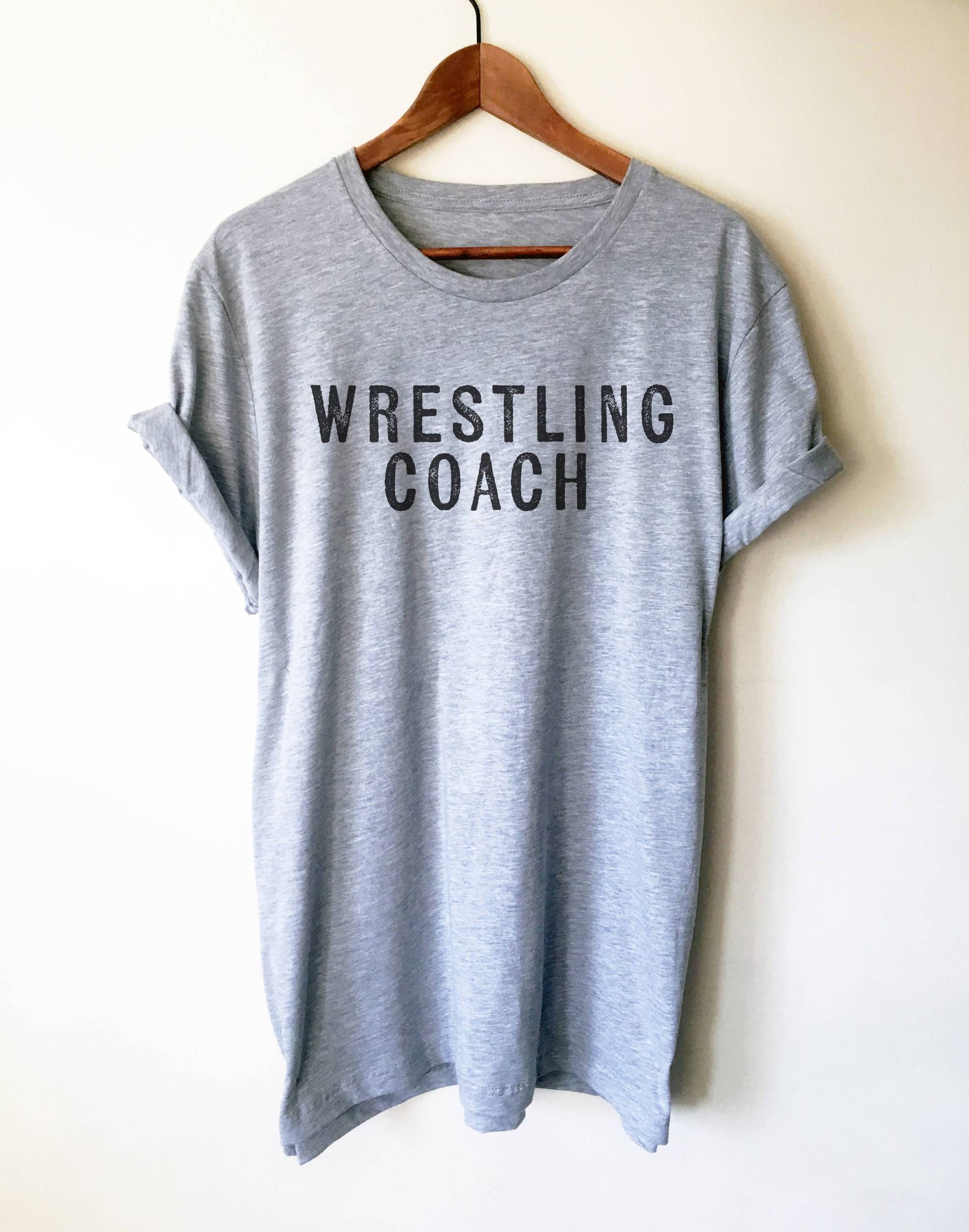 Wrestling Coach Unisex Shirt - Trainer Geschenk, Coach, Wrestler, Wrestling, Fan, T-Shirt, Geschenk von StagandPeachCo