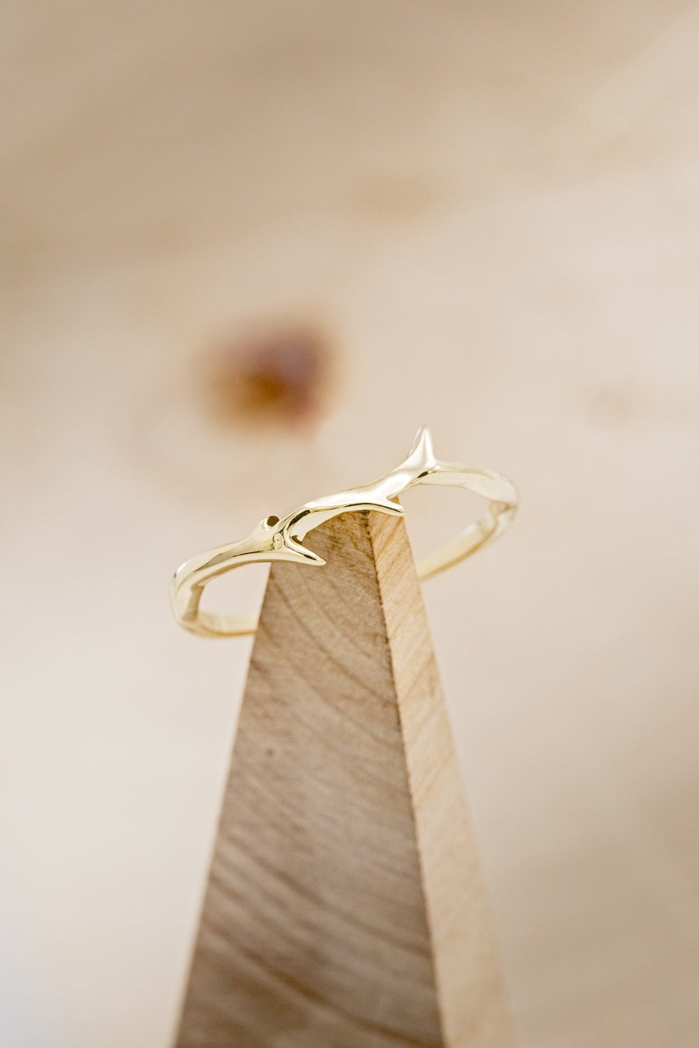 "Die "Artemis" - 14K Gold Antler Style Stacking Band Hirschkopf Designs." "Die "Artemis" - 14K Gold Antler Style Stacking Band Hirschkopf Designs." von StagheadDesigns