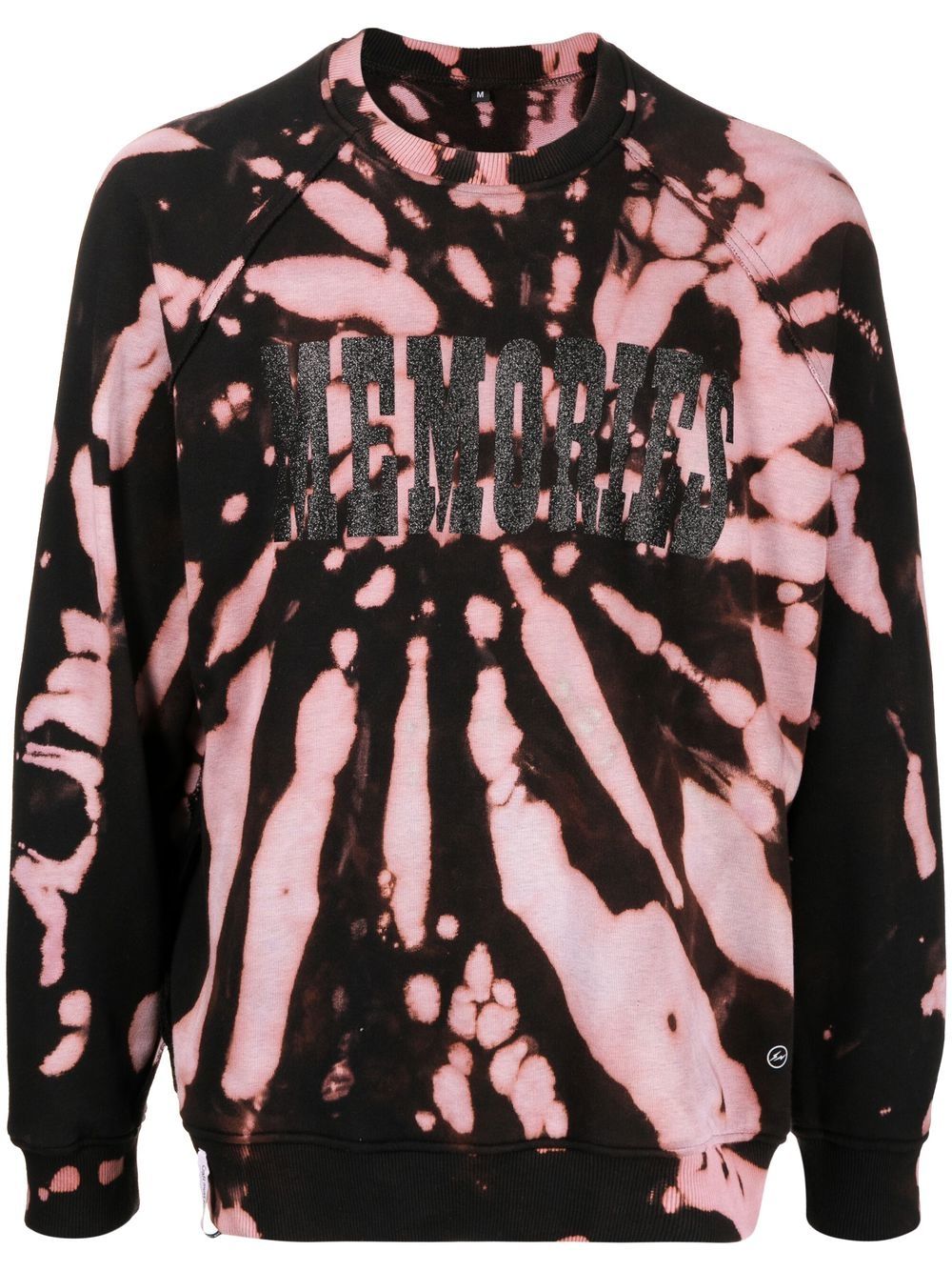 Stain Shade x Hiroshi Fujiwara Sweatshirt mit Bleach-Effekt - Schwarz von Stain Shade