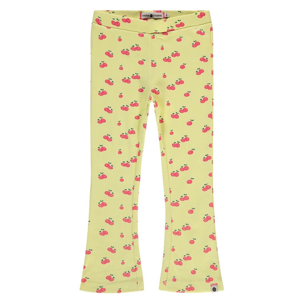 Stains Stories (Babyface) gerippte Leggings gelb Sommer / Frühjahr von Stains Stories