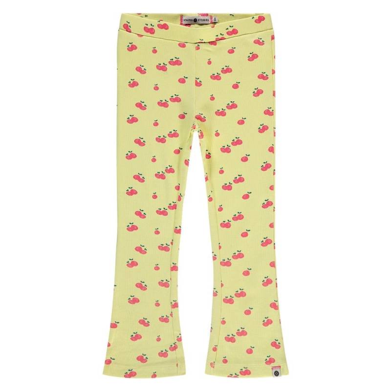 Stains Stories (Babyface) gerippte Leggings gelb Sommer / Frühjahr von Stains Stories