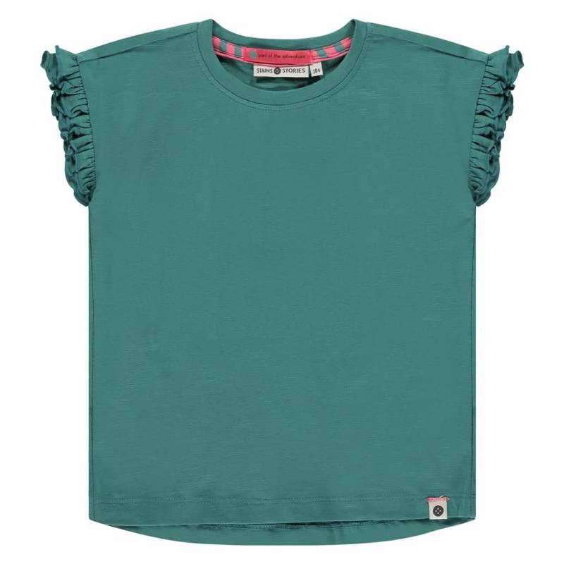 Stains & Stories (Babyface) T-Shirt Sommer emerald von Stains Stories