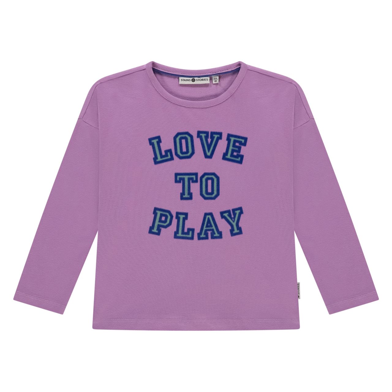 Longsleeve Mädchen Winter Stains und Stories purple von Stains & Stories