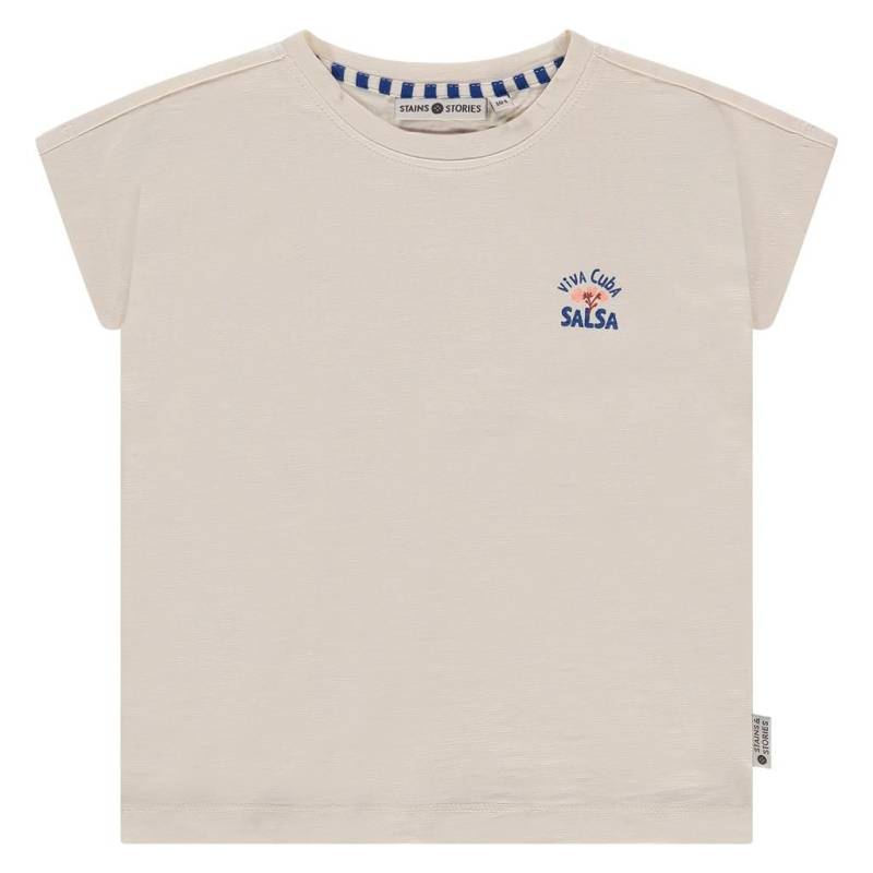 Stains und Stories Babyface Mädchen T-Shirt offwhite von Stains und Stories