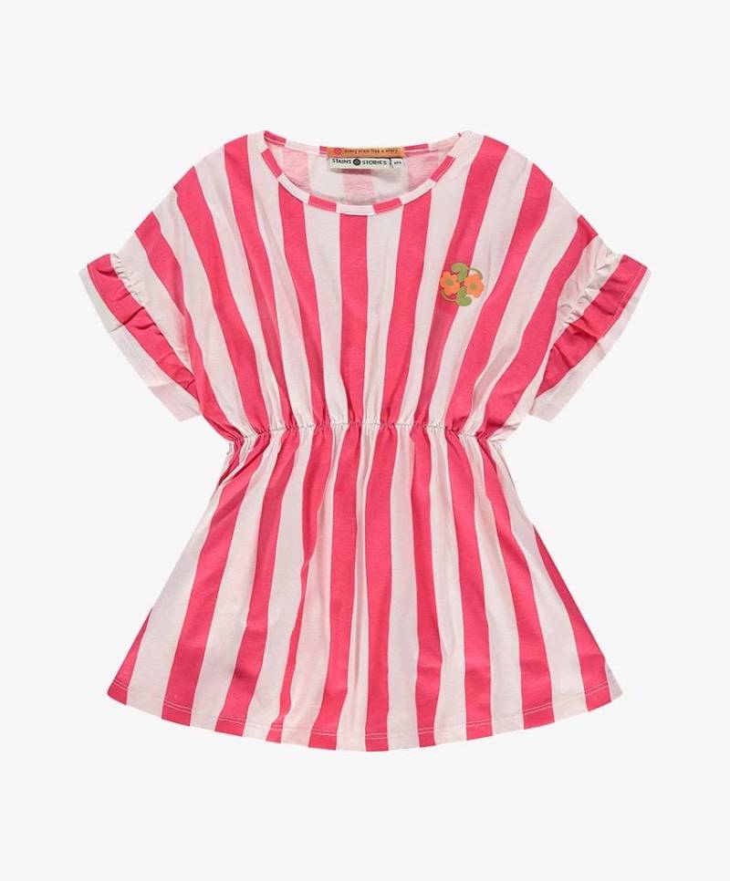 Stains und Stories Kleid gestreift teaberry Sommer von Stains und Stories