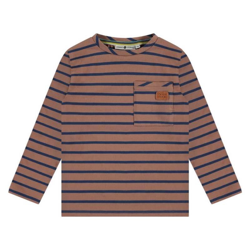 Stains und Stories Longsleeve Junge caramel weich von Stains und Stories