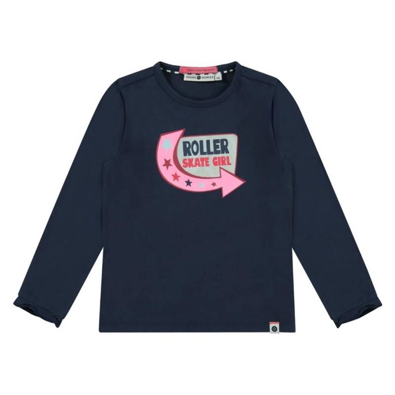 Stains und Stories Longsleeve Mädchen indigo von Stains und Stories
