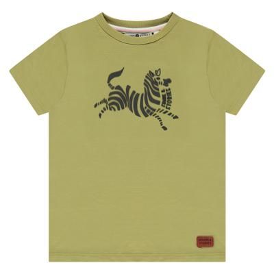 Stains und Stories T-Shirt Junge Sommer Zebra kiwi von Stains und Stories