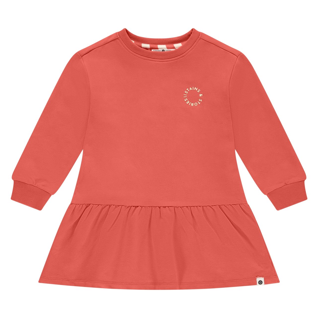 Sweatkleid orange Stains und Stories Winter von Stains und Stories