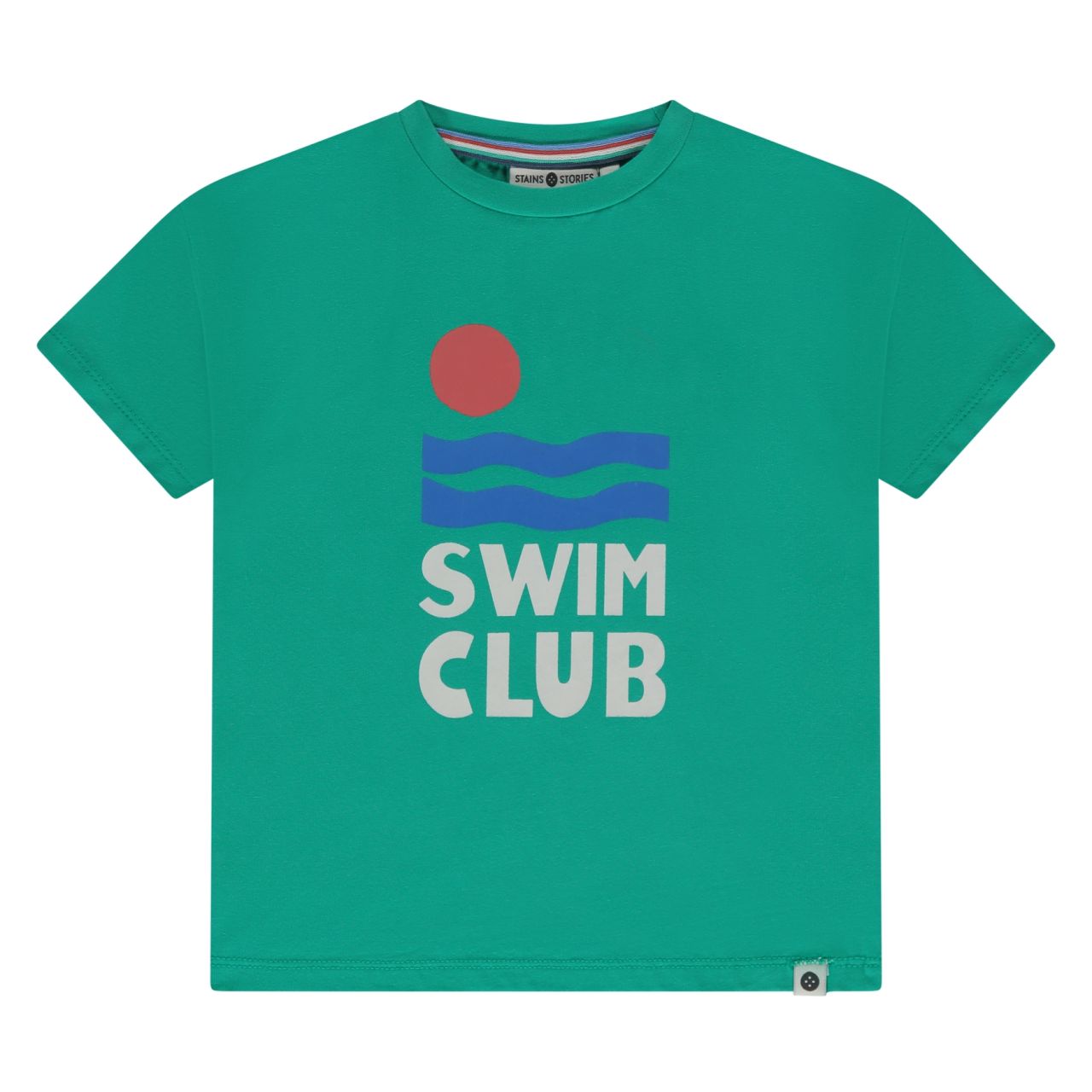 T-Shirt Junge azur / Stains und Stories von Stains und Stories