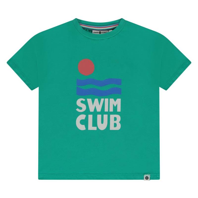 T-Shirt Junge azur / Stains und Stories von Stains und Stories