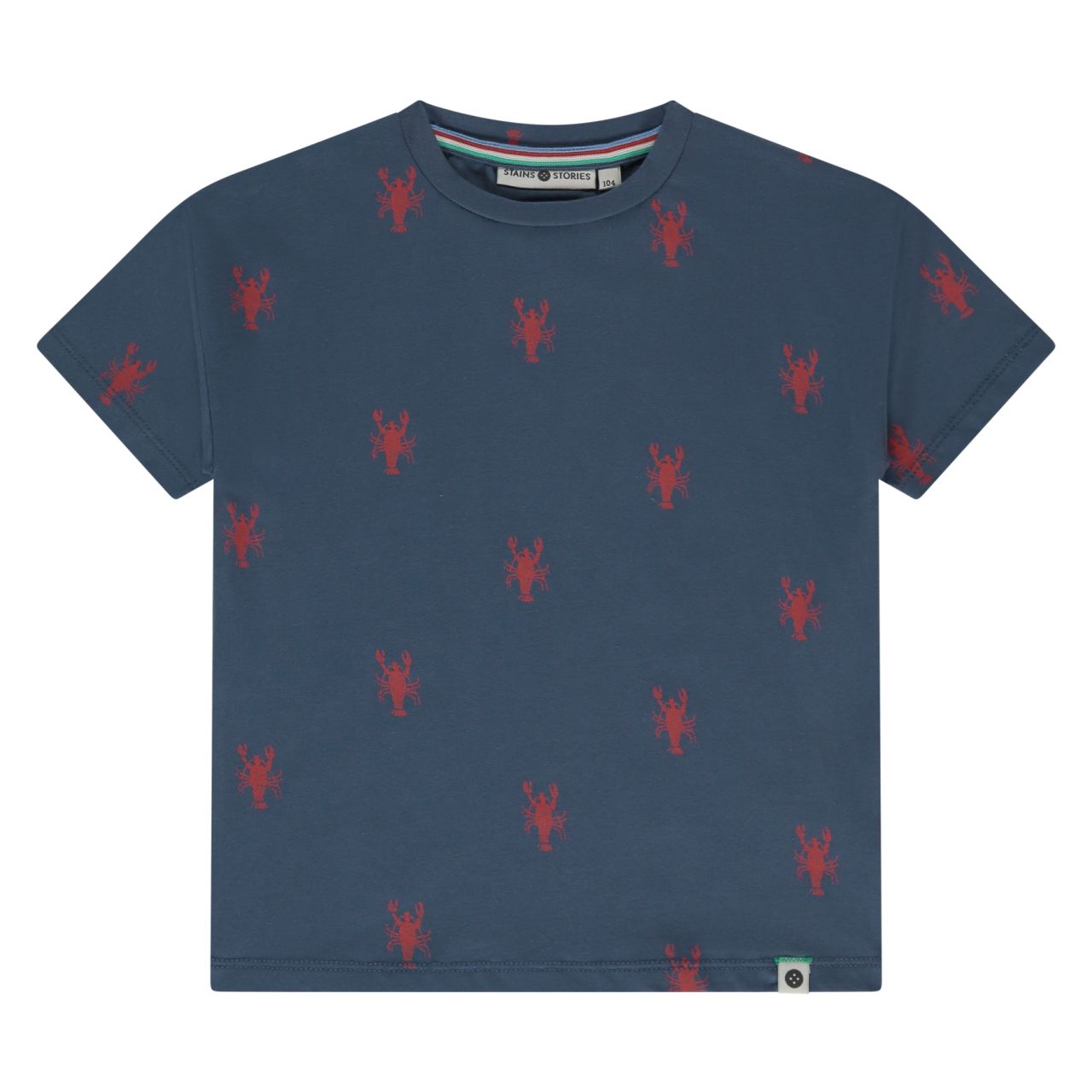 T-Shirt Junge blue / Stains und Stories von Stains und Stories