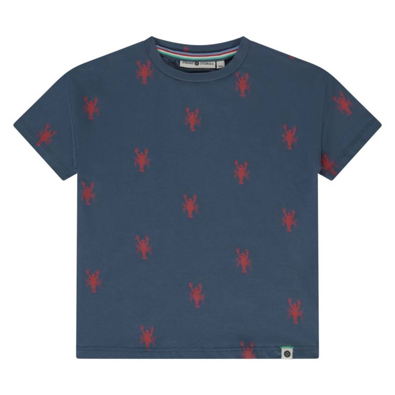 T-Shirt Junge blue / Stains und Stories von Stains und Stories