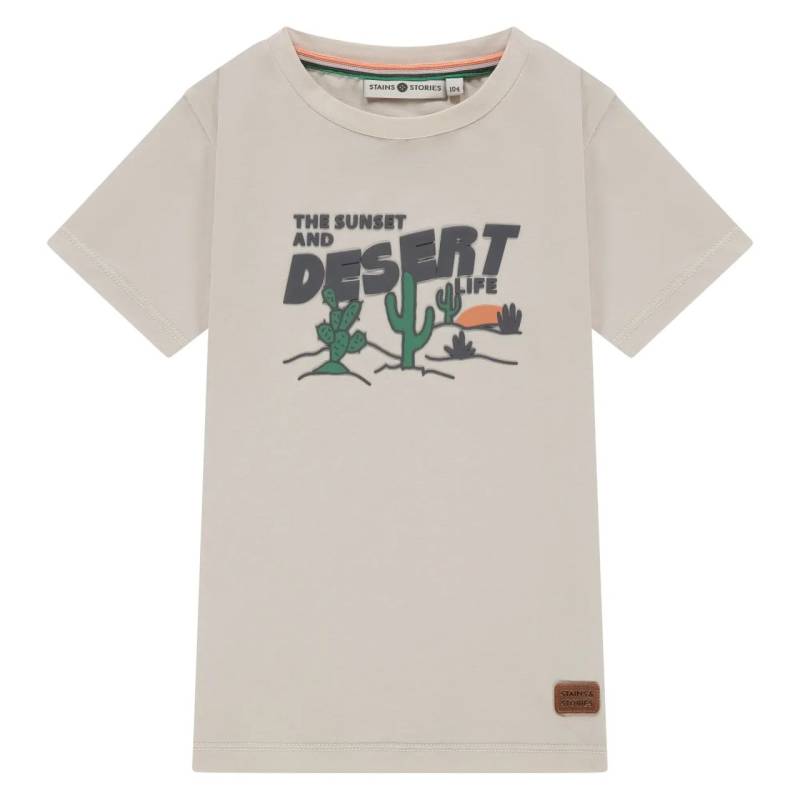 T-Shirt Junge bone Sommer / Stains und Stories von Stains und Stories