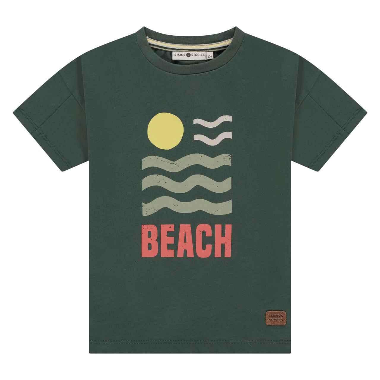 T-Shirt Junge green / Stains und Stories von Stains und Stories