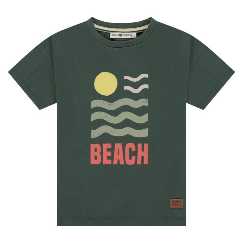 T-Shirt Junge green / Stains und Stories von Stains und Stories