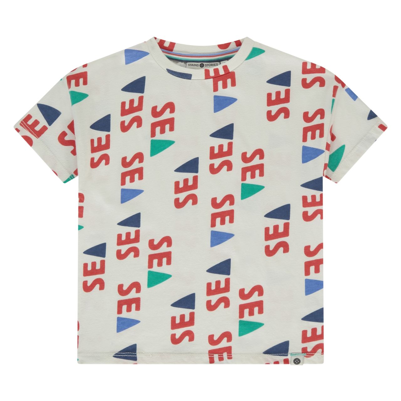 T-Shirt Junge offwhite / Stains und Stories von Stains und Stories