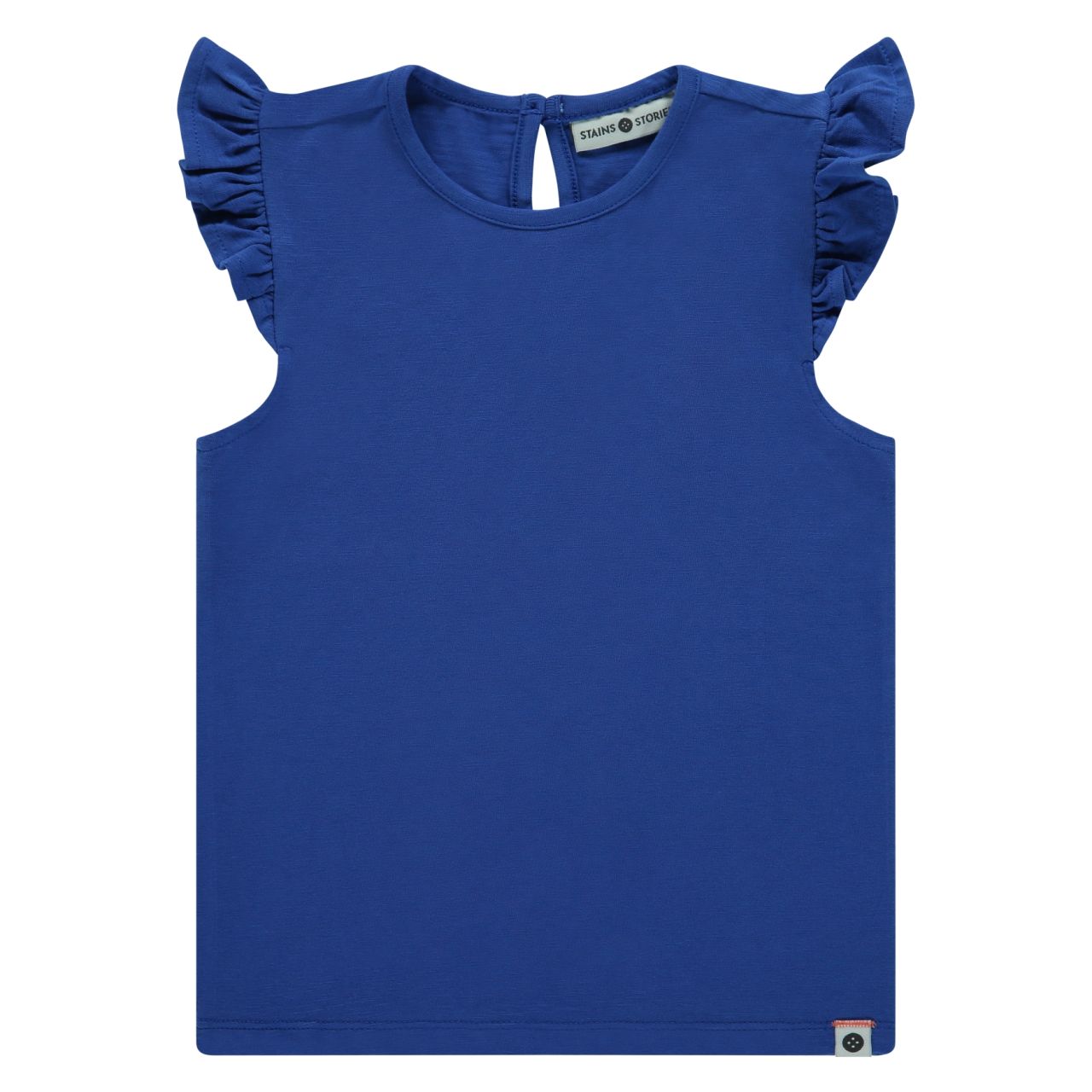T-Shirt Mädchen cobalt / Stains und Stories von Stains und Stories