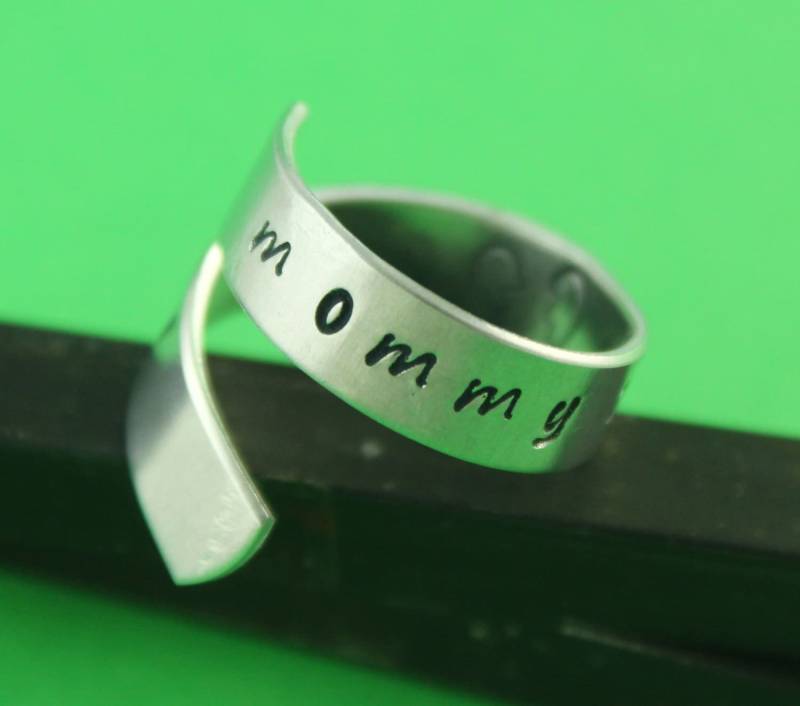 Wickelring - Verstellbarer Ring Erinnerungsring Sympathie-Geschenk Fehlgeburtsring Schwangerschaftsverlust Geschenk von StampinOffThePath