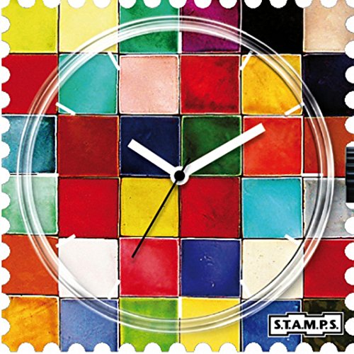 Stamps Unisex Analog Quarz Uhr mit None Armband 100314 von Stamps