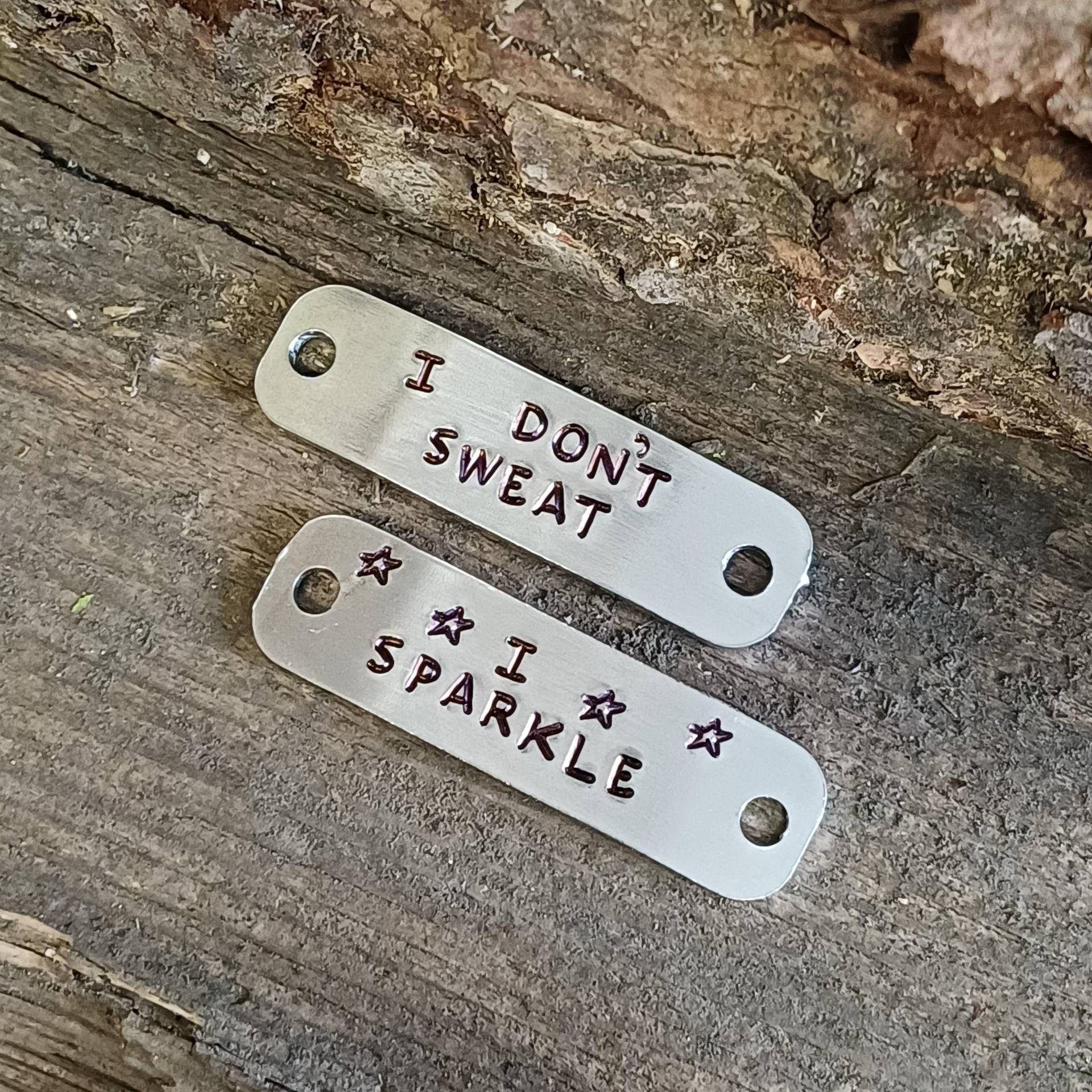 Ich Schwitze Nicht - Ich Funkle Schuhanhänger | Läufer Geschenk Marathonlauf von Stampywampydoodah