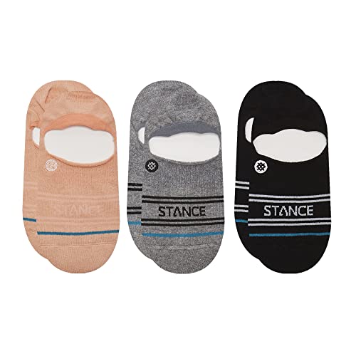 Stance Basic 3er-Pack No Show, Pale Peach, 35.5-37.5 EU von Stance