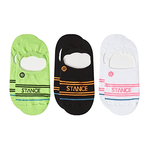 Stance Basic No Show (3er-Pack), Volt, Medium von Stance